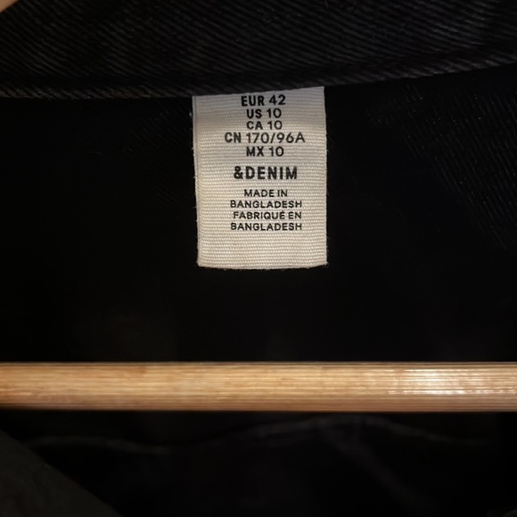 H&M jean jacket size 10 - Picture 2 of 4